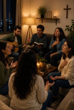 تماس یک دوست، ایمانش را نو کرد